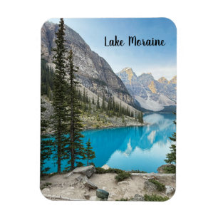 Lake Moraine bij Banff Canada Magneet