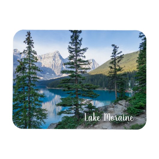 Lake Moraine bij Banff Canada Magneet (Horizontaal)