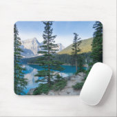 Lake Moraine bij Banff Canada Muismat (Met muis)