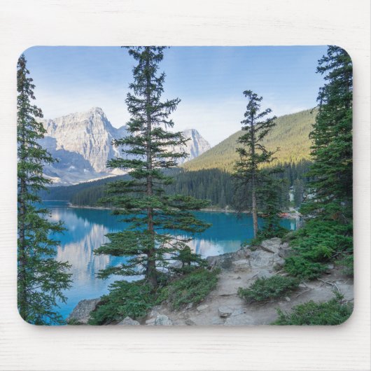 Lake Moraine bij Banff Canada Muismat (Voorkant)