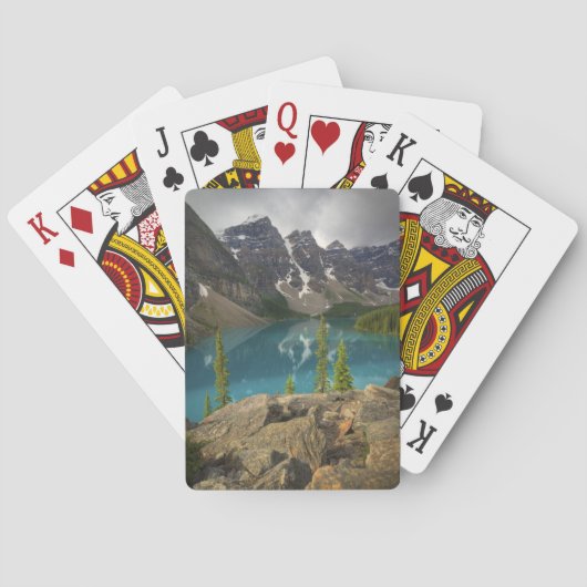 Lake Moraine Canadese Rockies Speelkaarten (Achterkant)