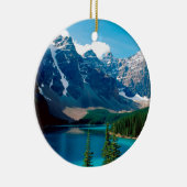 Lake Moraine Park Canada Keramisch Ornament (Rechts)