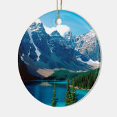 Lake Moraine Park Canada Keramisch Ornament (Links)