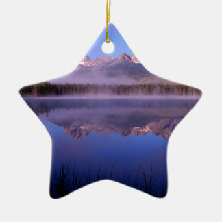 Lake Morning bij Little Redfish Idaho Keramisch Ornament