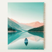 Lake Mountain Canoe Aangepast Planner (Achterkant)