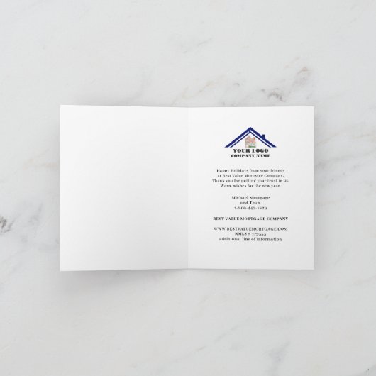 Lake Mountain Dock Business Budget Vakantie Kaart (Binnen)