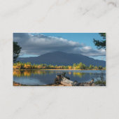 Lake Mountain landschap rustig landschap Visitekaartje (Achterkant)