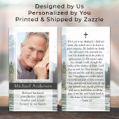 Lake Mountains Memorial Begrafenis Gebed Kaart