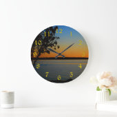 Lake Murray Large Round Wall klok (Huis)