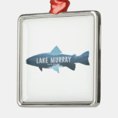 Lake Murray South Carolina Fish Metalen Ornament (Links)
