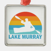 Lake Murray South Carolina Kayak Metalen Ornament (Voorkant)