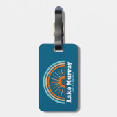Lake Murray South Carolina Rainbow Bagagelabel (Achterkant verticaal)