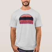 Lake Murray South Carolina Red Sunrise T-shirt (Voorkant)