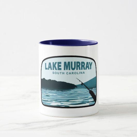 Lake Murray South Carolina Vistangstok Mok (Midden)