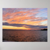 Lake Murray Sunset Poster (Voorkant)