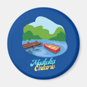 Lake Muskoka Ontario Canada Magneet (Voorkant)