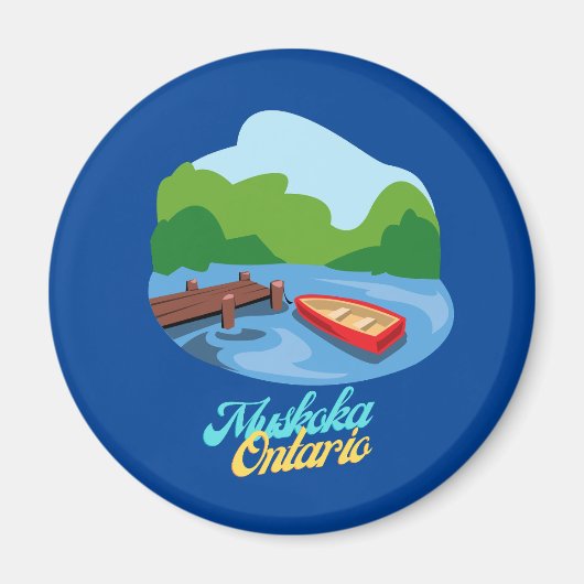 Lake Muskoka Ontario Canada Magneet (Voorkant)