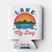 Lake My Day Gevist Camping Boating Lake Bum Blikjeskoeler (Achterkant)