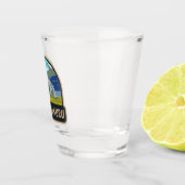 Lake Nakuru Nationaal Park Witte neushoorn Reizen Shot Glas (Rechts)