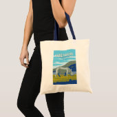Lake Nakuru Nationaal Park Witte neushoorn Reizen Tote Bag (Voorkant (product))