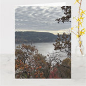 Lake Nature Kaart (Gele Bloem)