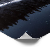 Lake Natuur Buitenlandschap Rustig Rustig Ontspann Poster (Hoek)