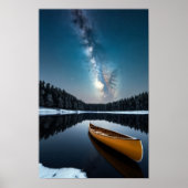 Lake Natuur Buitenlandschap Rustig Rustig Ontspann Poster (Voorkant)
