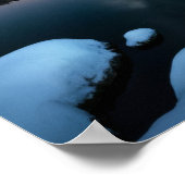 Lake Natuur Buitenlandschap Rustig Rustig Ontspann Poster (Hoek)