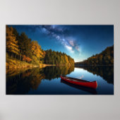 Lake Natuur Buitenlandschap Rustig Rustig Ontspann Poster (Voorkant)