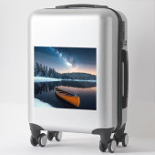 Lake Natuur Buitenlandschap Rustig Rustig Ontspann Sticker (Koffer)