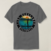 Lake Nebagamon Wisconsin Paddleboarding T-shirt (Design voorkant)