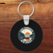 Lake Negie New Jersey Sunset T Shirt  Sleutelhanger (Voorkant)