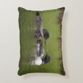 Lake Nettie Loons kussen (Voorkant(Verticaal))