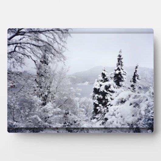 Lake Nojiri Photo Plaque Fotoplaat (voorkant)