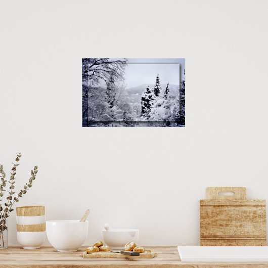 Lake Nojiri Print (Keuken)