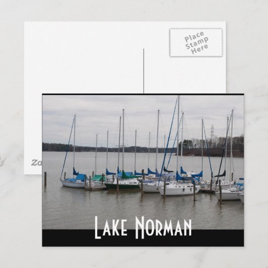 Lake Norman Briefkaart (Voorkant / Achterkant)