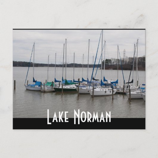 Lake Norman Briefkaart (Voorkant)