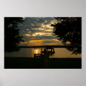 Lake Norman, NC Sunset Poster (Voorkant)