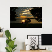 Lake Norman, NC Sunset Poster (Thuiskantoor)