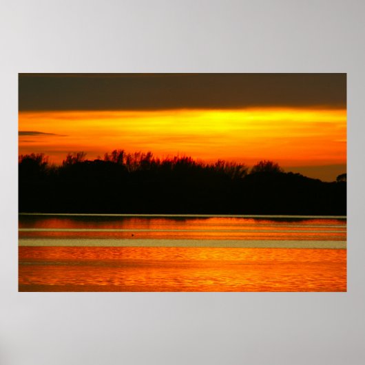 Lake Norman, NC Sunset Poster (Voorkant)