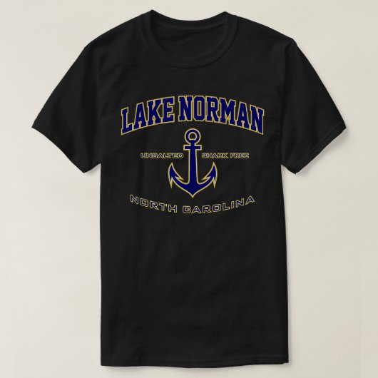 Lake Norman NC T-shirt (Design voorkant)
