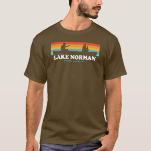 Lake Norman North Carolina Canoe T-shirt