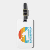 Lake Norman North Carolina Kayak Bagagelabel (Voorkant verticaal)