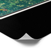 Lake Norman North Carolina Satellite Poster Map (Hoek)