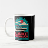 Lake Norman Retro Varend Nc Koffiemok (Links)