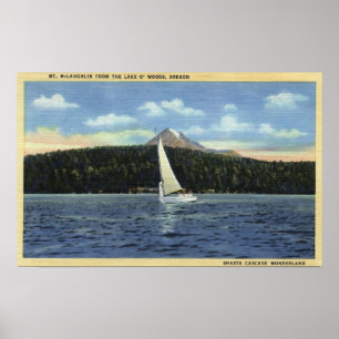 Lake O' The Bossen, Oregon Poster