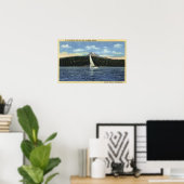 Lake O' The Bossen, Oregon Poster (Thuiskantoor)