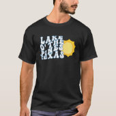 Lake O The Pines Texas TX Sunrise Vacation Souveni T-shirt (Voorkant)