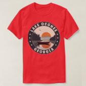 Lake Oconee Georgia Sunset T-shirt (Design voorkant)
