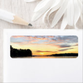 Lake Oconee Sunrise retour adres label (Insitu)